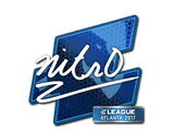 Artwork for Sticker | nitr0 | Atlanta 2017