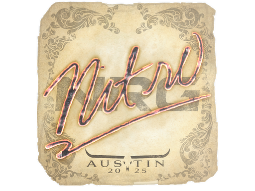 Sticker | nitr0 | Austin 2025