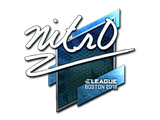 Artwork for Sticker | nitr0 (Foil) | Boston 2018