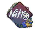 Artwork for Sticker | nitr0 (Glitter) | Rio 2022