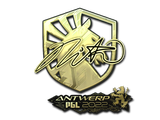 Artwork for Sticker | nitr0 (Gold) | Antwerp 2022