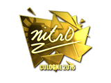 Artwork for Sticker | nitr0 (Gold) | Cologne 2016