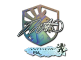 Artwork for Sticker | nitr0 (Holo) | Antwerp 2022