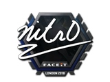 Artwork for Sticker | nitr0 | London 2018