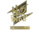 Artwork for Sticker | Nodios (Gold) | Copenhagen 2024