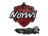 Artwork for Sticker | Norwi | Antwerp 2022