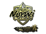 Artwork for Sticker | Norwi (Gold) | Antwerp 2022