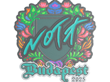 Artwork for Sticker | nota (Embroidered) | Budapest 2025