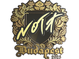Artwork for Sticker | nota (Gold) | Budapest 2025