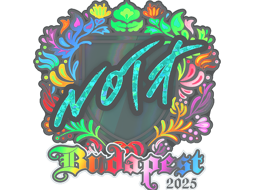 Sticker | nota (Holo) | Budapest 2025