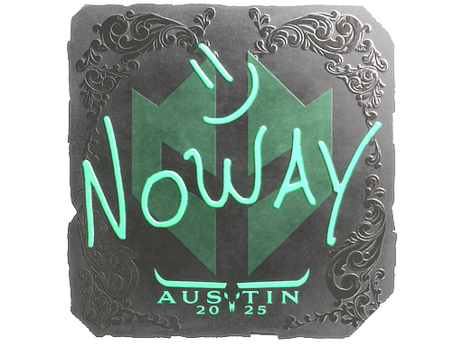 Sticker | noway | Austin 2025