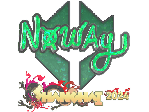 Sticker | noway | Shanghai 2024