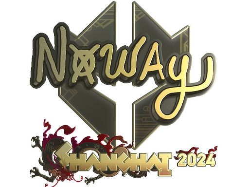 Sticker | noway | Shanghai 2024