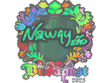 Artwork for Sticker | noway (Holo) | Budapest 2025
