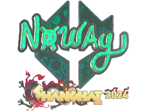 Sticker | noway | Shanghai 2024