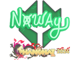 Artwork for Sticker | noway | Shanghai 2024