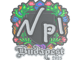 Artwork for Sticker | npl (Embroidered) | Budapest 2025