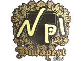 Artwork for Sticker | npl (Gold) | Budapest 2025