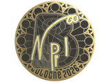 Artwork for Sticker | npl (Gold) | Cologne 2026