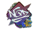 Artwork for Sticker | NQZ (Glitter) | Rio 2022