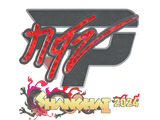 Artwork for Sticker | NQZ (Glitter) | Shanghai 2024