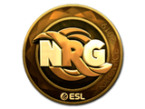 Artwork for Sticker | NRG (Gold) | Katowice 2019