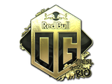 Artwork for Sticker | OG (Gold) | Rio 2022