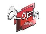 Artwork for Sticker | olofmeister | Boston 2018