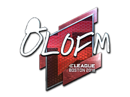 Sticker | olofmeister | Boston 2018