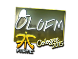 Sticker | olofmeister (Foil) | Cologne 2015