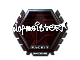 Sticker | olofmeister | London 2018