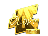 Sticker | olofmeister (Gold) | Atlanta 2017