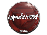 Artwork for Sticker | olofmeister | Katowice 2019