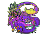 Artwork for Sticker | One Sting (Holo)