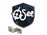 Artwork for Sticker | oSee (Glitter) | Paris 2023