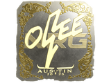 Artwork for Sticker | oSee (Gold) | Austin 2025