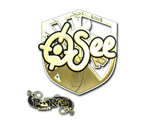 Artwork for Sticker | oSee (Gold) | Paris 2023