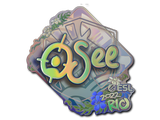 Artwork for Sticker | oSee (Holo) | Rio 2022