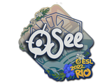 Sticker | oSee | Rio 2022