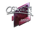 Artwork for Sticker | oskar (Foil) | Boston 2018