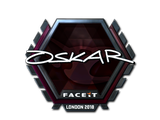 Artwork for Sticker | oskar (Foil) | London 2018