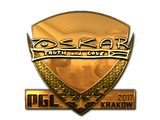 Artwork for Sticker | oskar (Gold) | Krakow 2017