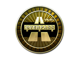 Artwork for Sticker | Overpass (Gold)