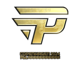 Artwork for Sticker | paiN Gaming (Gold) | Copenhagen 2024