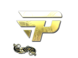 Artwork for Sticker | paiN Gaming (Gold) | Paris 2023