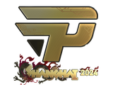 Artwork for Sticker | paiN Gaming (Gold) | Shanghai 2024