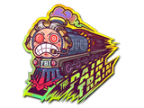 Artwork for Sticker | Pain Train (Holo)