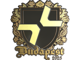 Artwork for Sticker | PARIVISION (Gold) | Budapest 2025