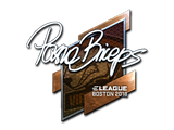 Artwork for Sticker | pashaBiceps (Foil) | Boston 2018