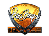 Artwork for Sticker | pashaBiceps (Foil) | Krakow 2017